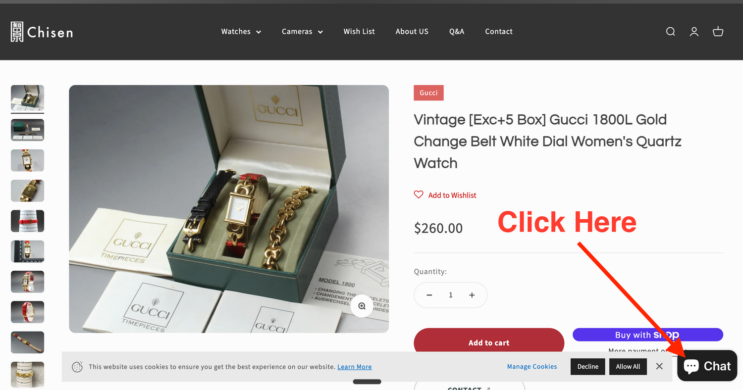 Chat With Us Anytime