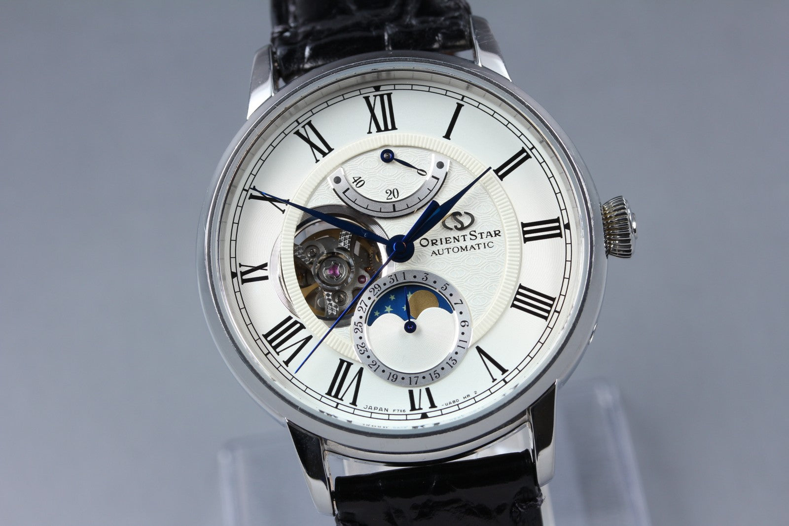 Exc+5*Box ORIENT STAR Classic F7X6-UAA0 White Dial Automatic Men's Watch 41mm JP