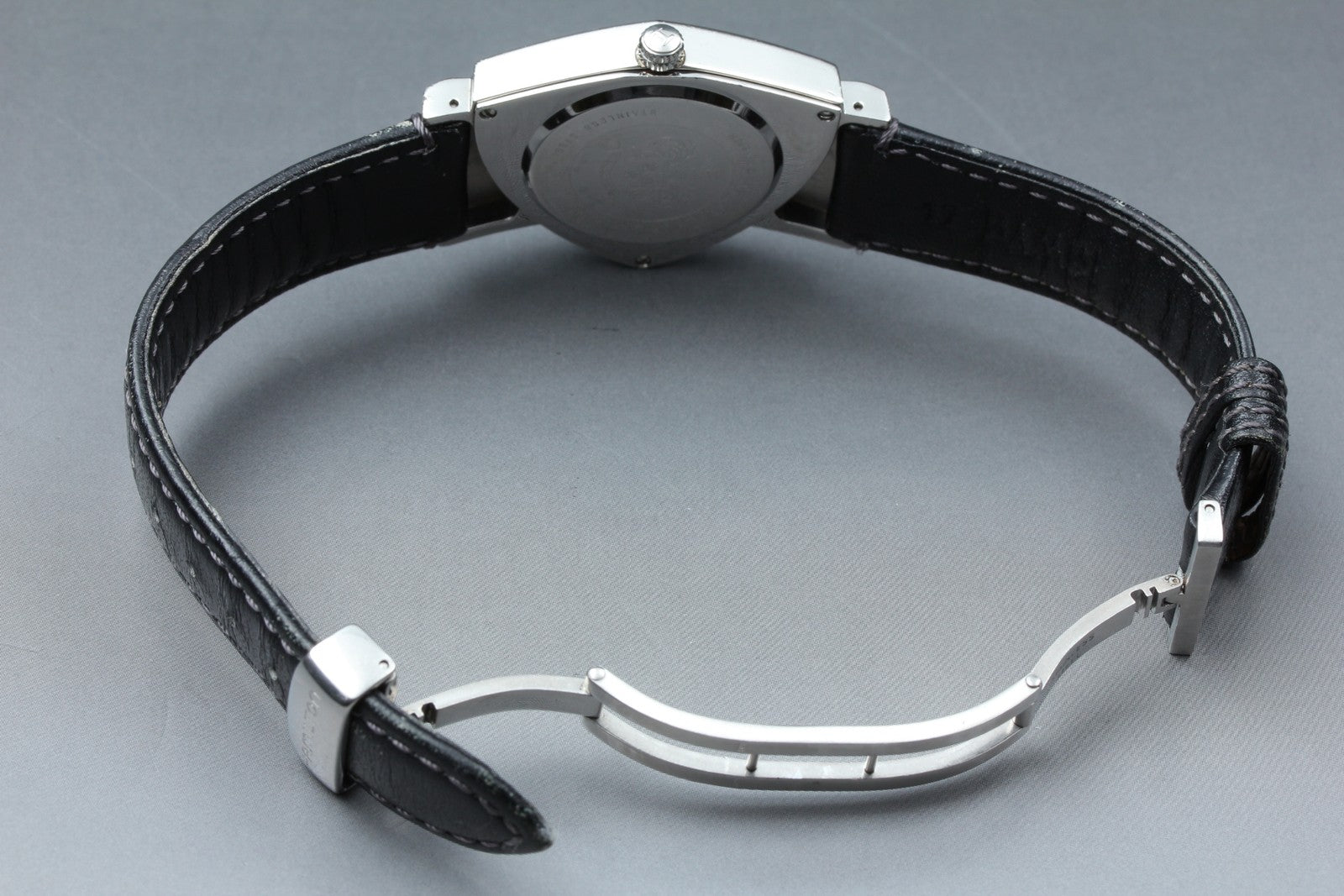 New Batt Hamilton Ventura H244110 Quartz White Dial Men's Watch 33mm JP Exc+4
