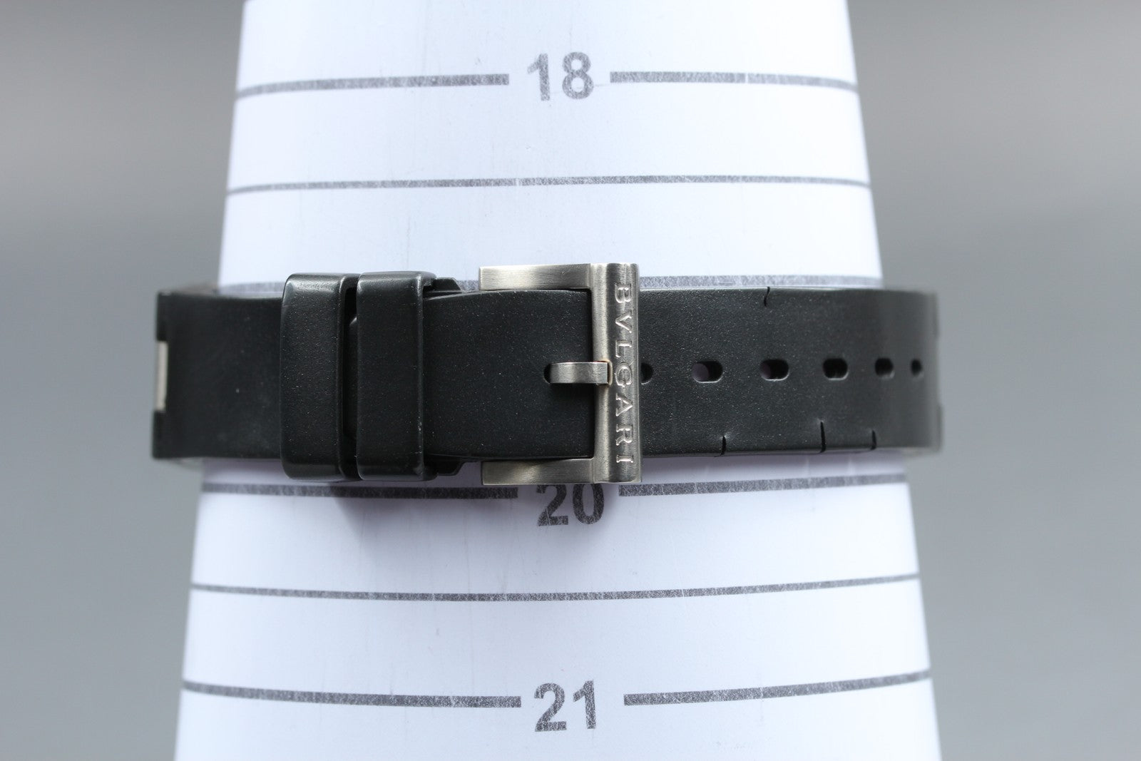 Vintage BVLGARI Diagono TI38TA Automatic Black Date Men's Watch 38mm From JAPAN