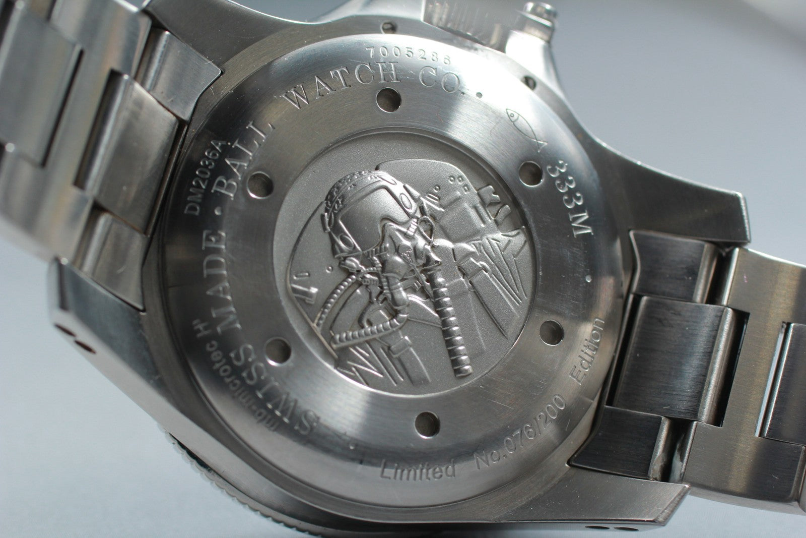 Exc+5*Box BALL Engineer Hydrocarbon Spacemaster DM2036A Automatic Men's Watch
