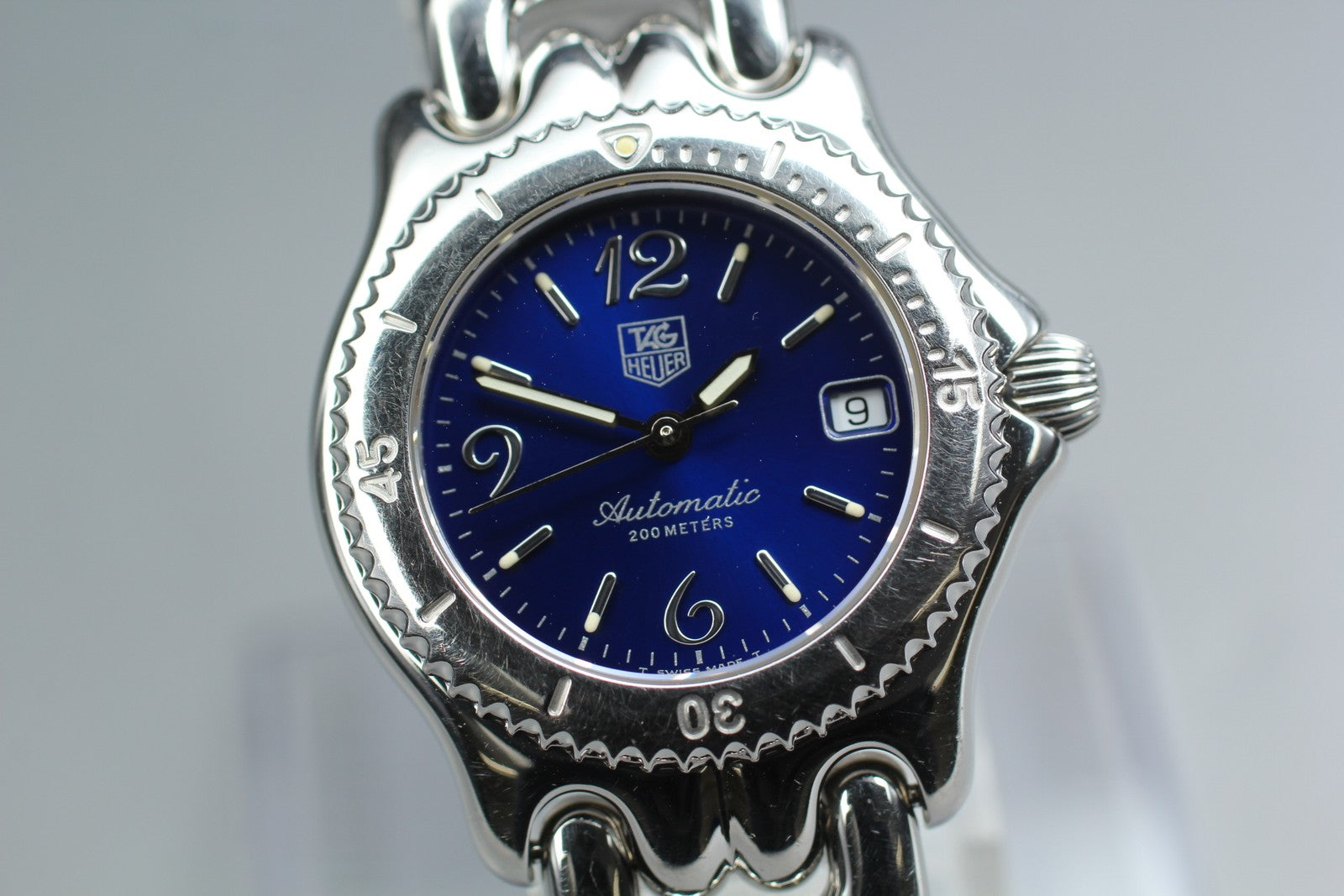 overhauled TAG Heuer SEL WG2311.BA0469 Automatic Women's Date Watch 28mm JP Box