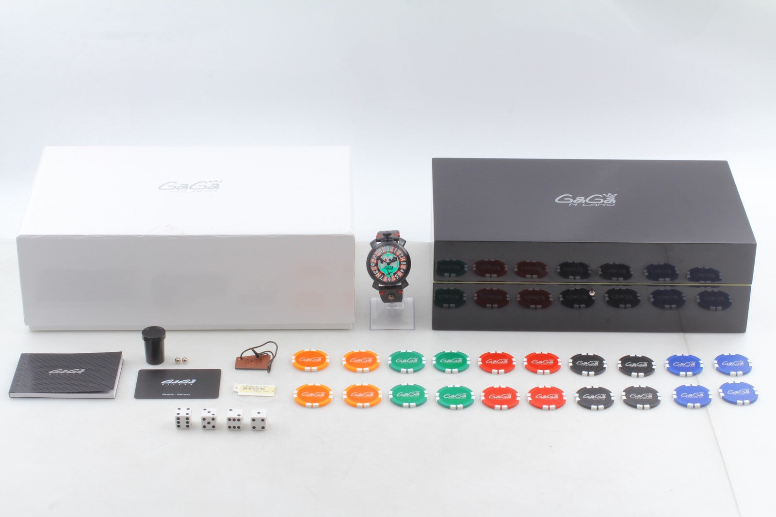 GaGa MILANO Manuale 48 Limited to 500 Automatic Men's Watch 48mm JAPAN Box
