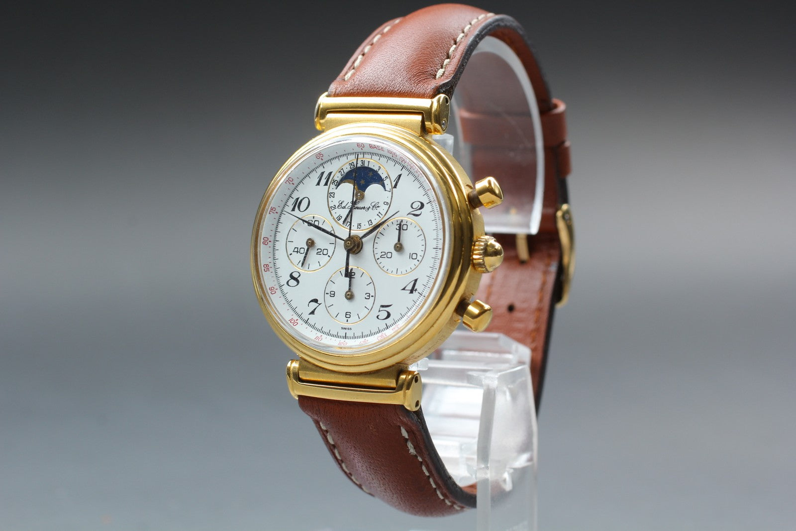 Vintage TAG HEUER Edward Heuer 125th Anniversary 188.215/1 Manual Watch 34mm JP
