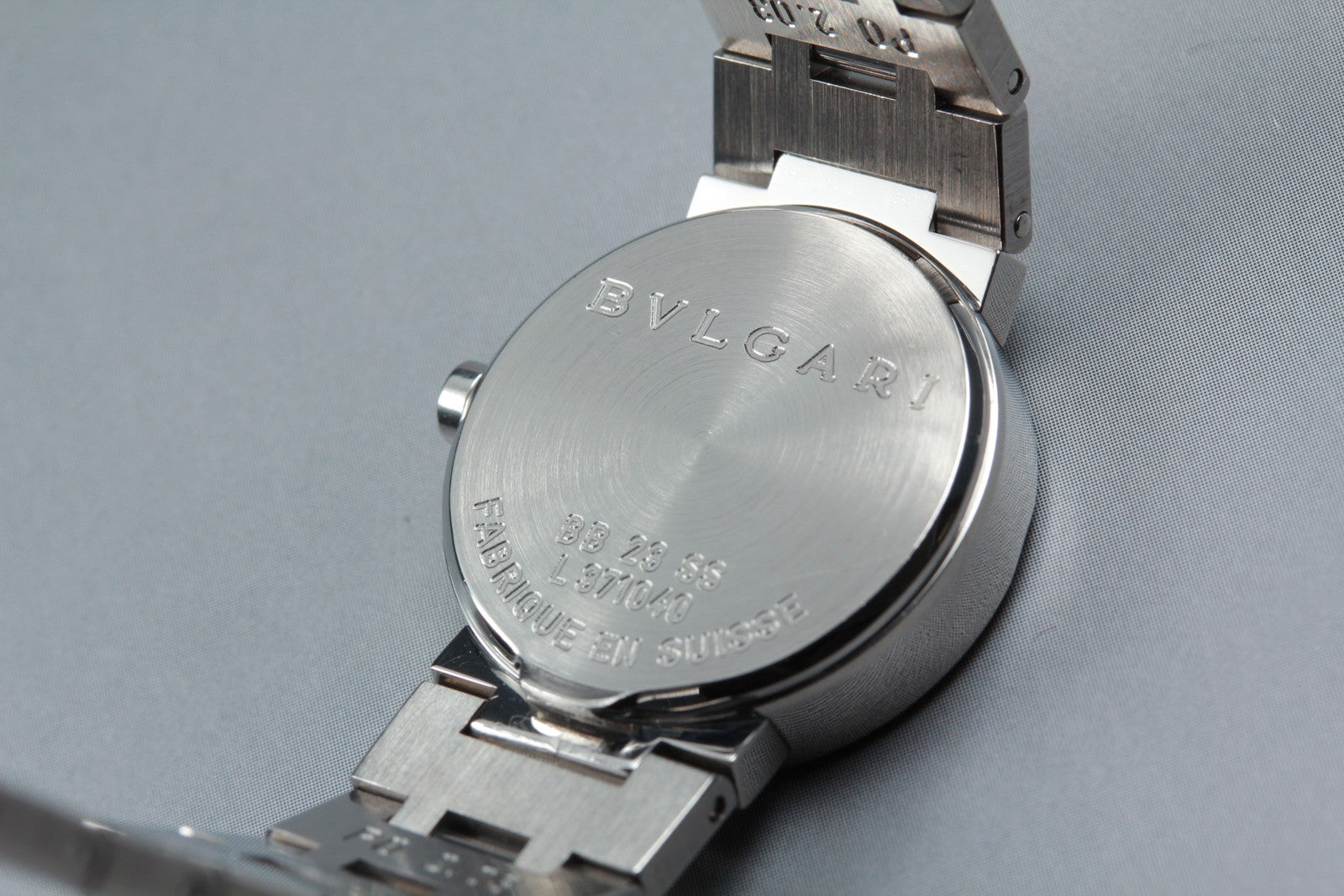 Exc+5* BVLGARI Bulgari Bulgari BB23SS Black Dial Quartz Women's Watch 23mm JAPAN