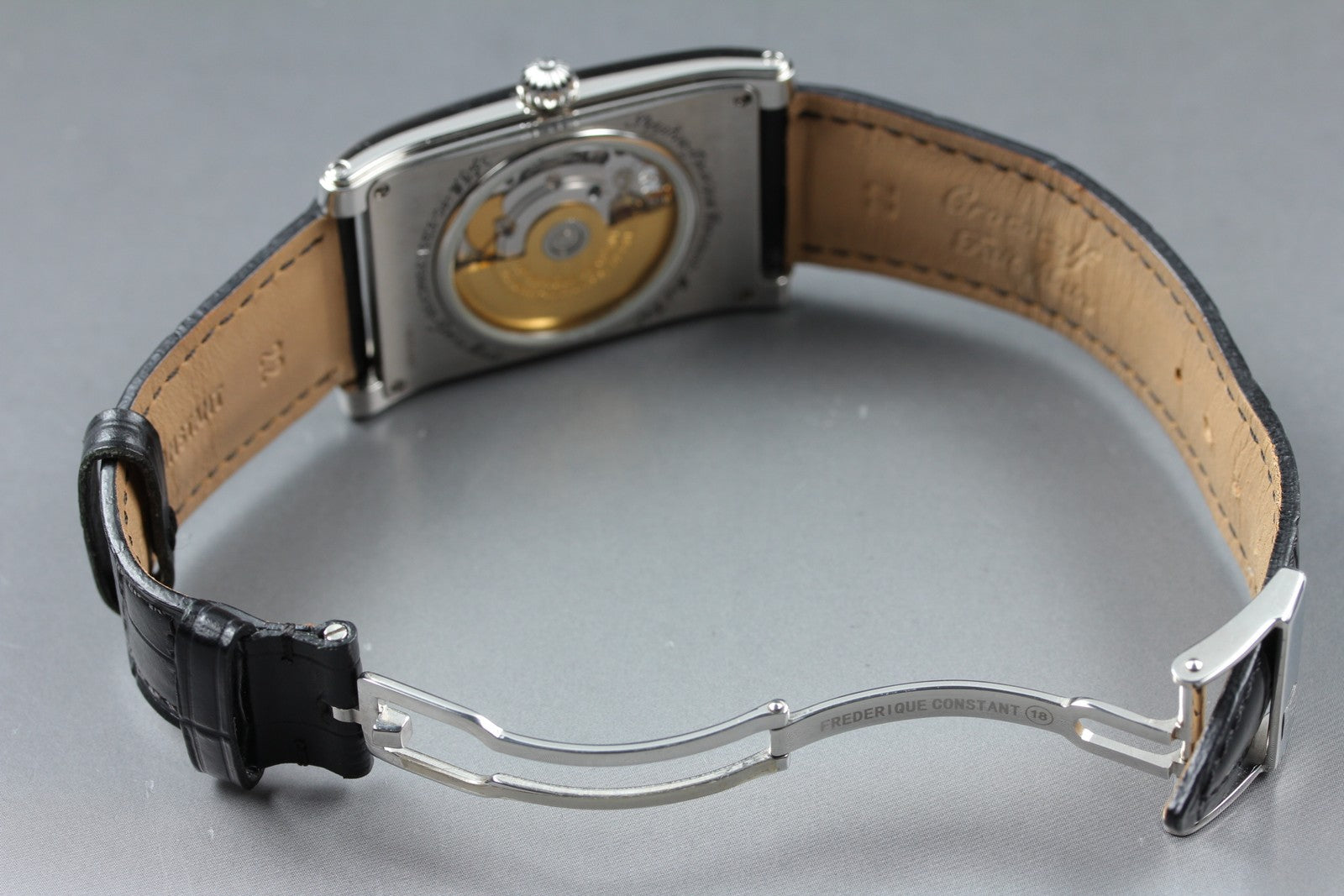 Frederique Constant Heartbeat FC-303/310/315X4C4/5/6 Black 30mm AT Men's Watch