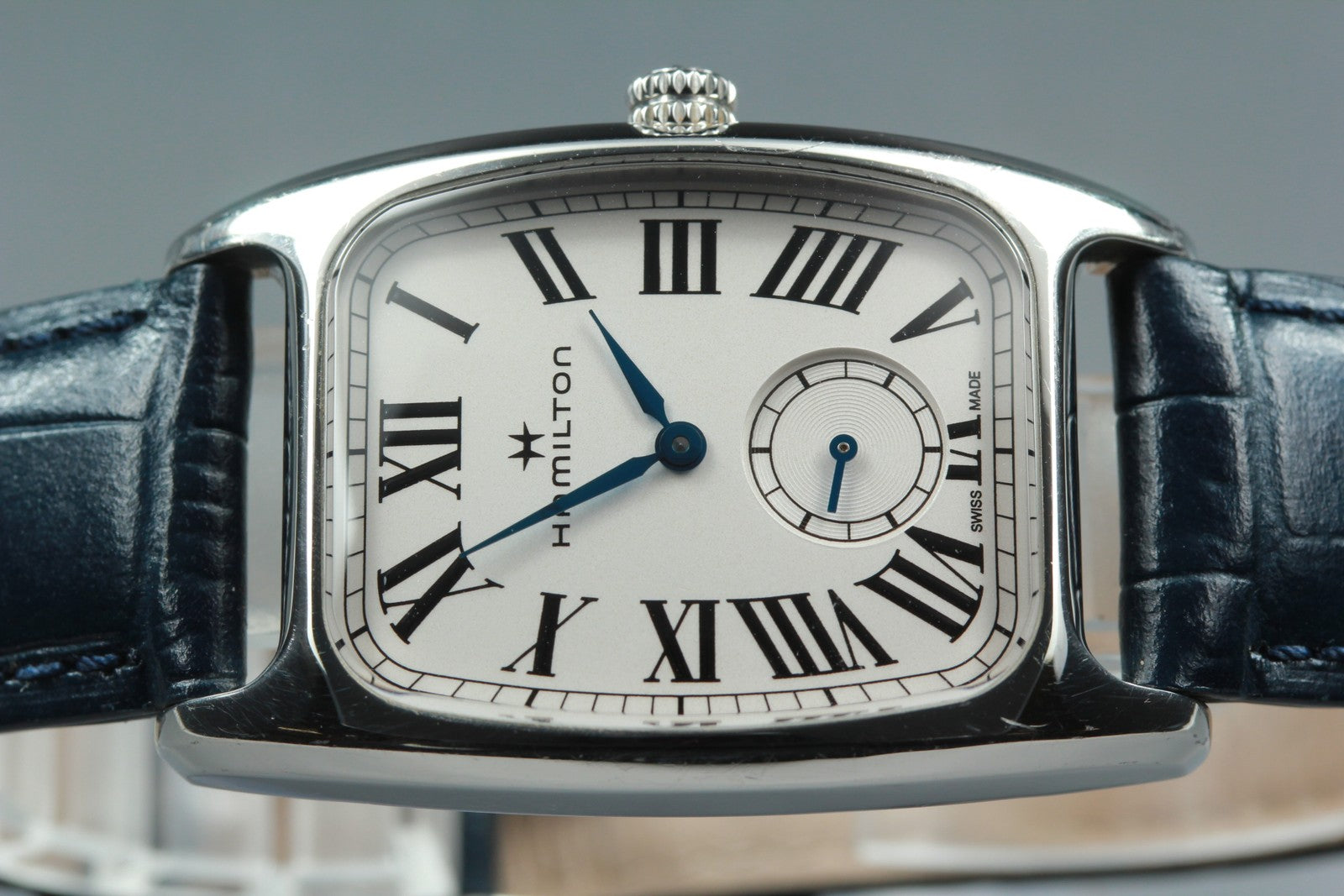 Hamilton American Classic H134210 Quartz White Disl Men's Watch 27mm JAPAN Exc+5