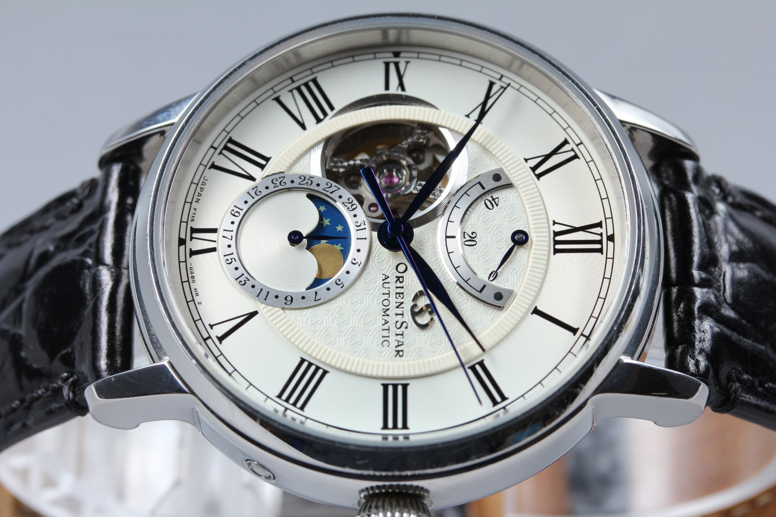 Exc+5*Box ORIENT STAR Classic F7X6-UAA0 White Dial Automatic Men's Watch 41mm JP