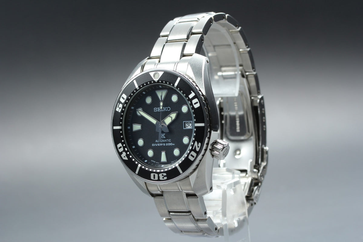 SEIKO Prospex 6R15-00G0 SBDC031 Divers Black 44mm Automatic Men's Watch JAPAN