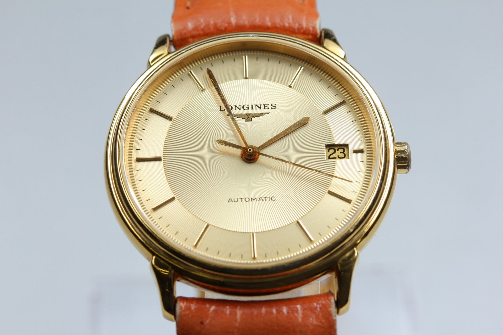 LONGINES Les Grandes Classiques L4.678.2 Gold Automatic Men's Watch 34mm
