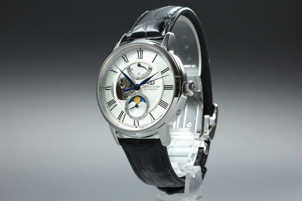 ORIENT STAR Mechanical Moon Phase F7M6-UAB0 40mm Automatic Men's Watch JAPAN