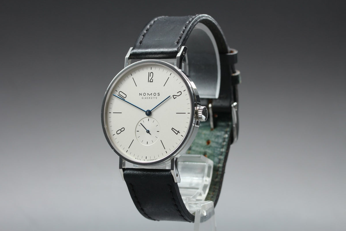 NOMOS GLASHÜTTE Tangente 38mm White Manual Winding Small Second Men’s Watch Box