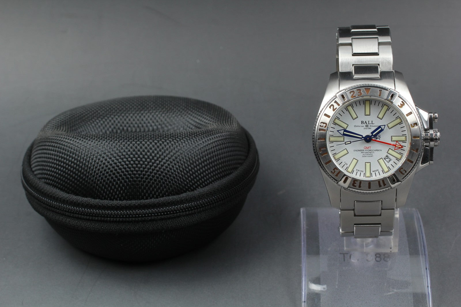 overhauled BALLWATCH Engineer Hydrocarbon DG1016A GMT Automatic Men's Watch JP