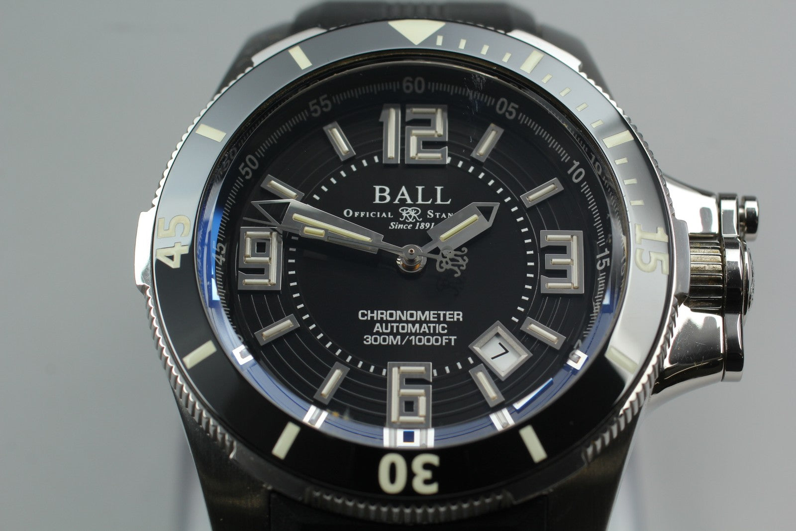 N MINT*Box BALL Watch Engineer Hydrocarbon DM2136A Black Automatic Men's Watch