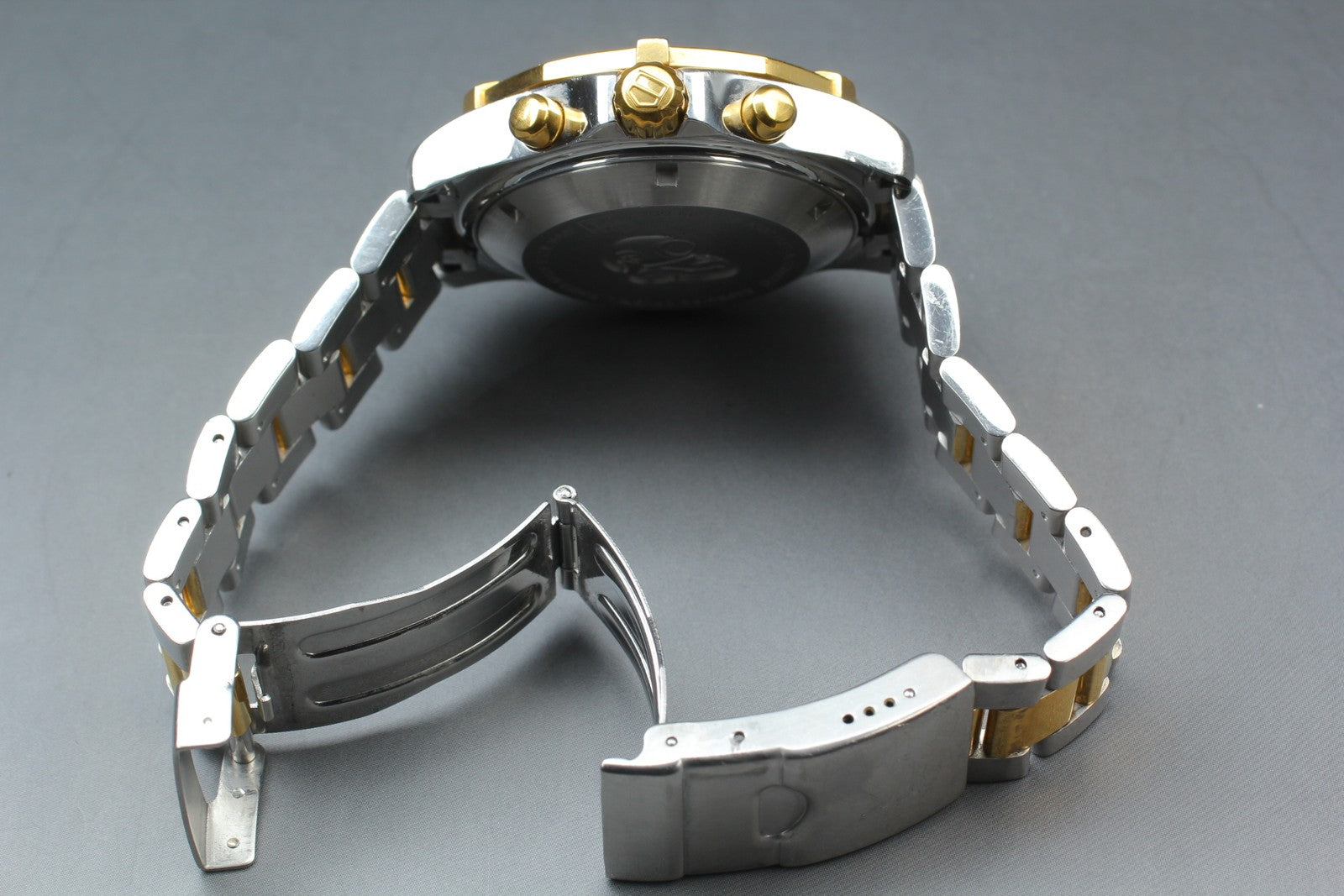 TAG Heuer Aquaracer CAF2120 Automatic Chronograph Men's Watch 42mm Exc+5 w/Paper