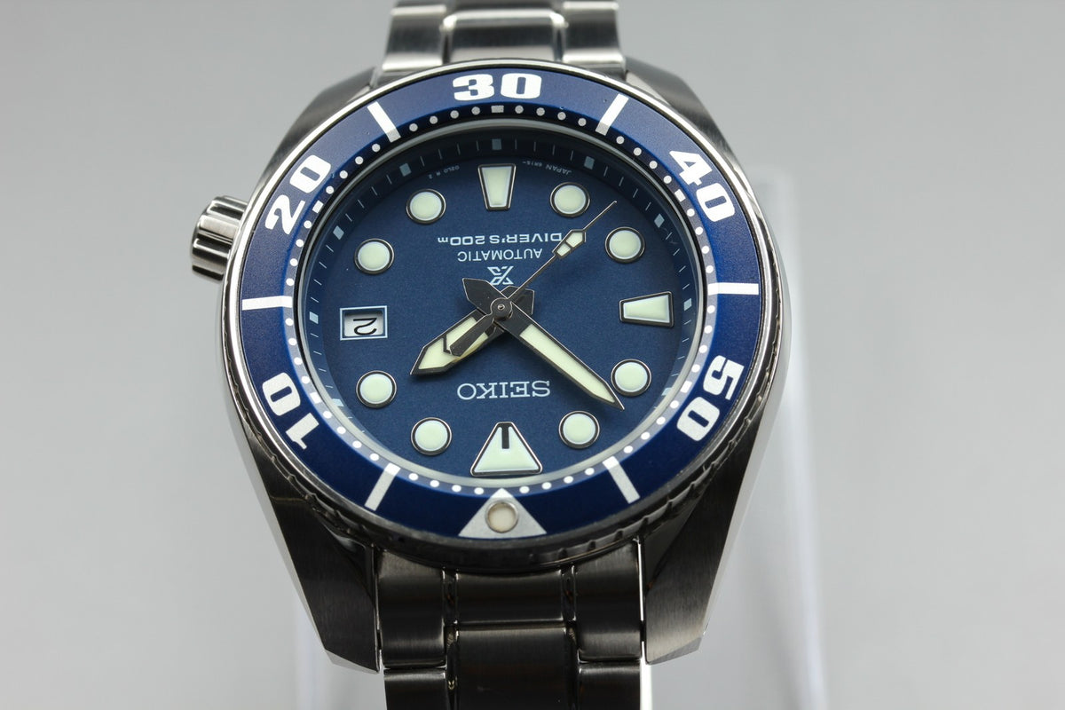 SEIKO Prospex 6R15-00G0 Automatic Diver's Blue Dial Men's Watch 45mm JAPAN