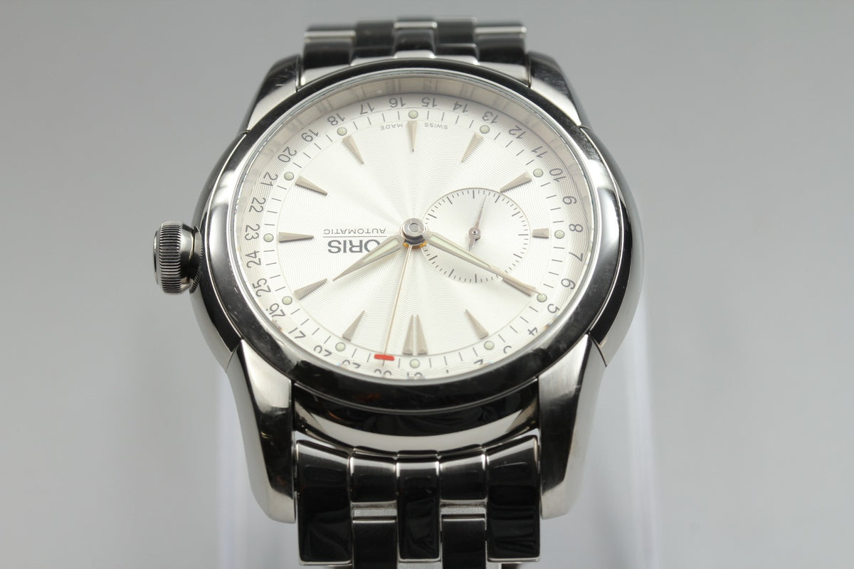 ORIS Artelier Pointer Date 7545A Automatic Small Second Men's Watch 42mm JAPAN