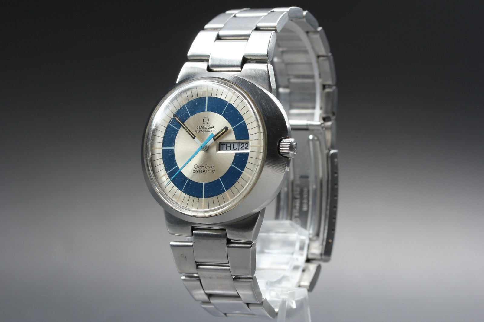 Vintage Omega Geneve DYNAMIC Tool 107 Day/Date 41mm Automatic Man's Watch