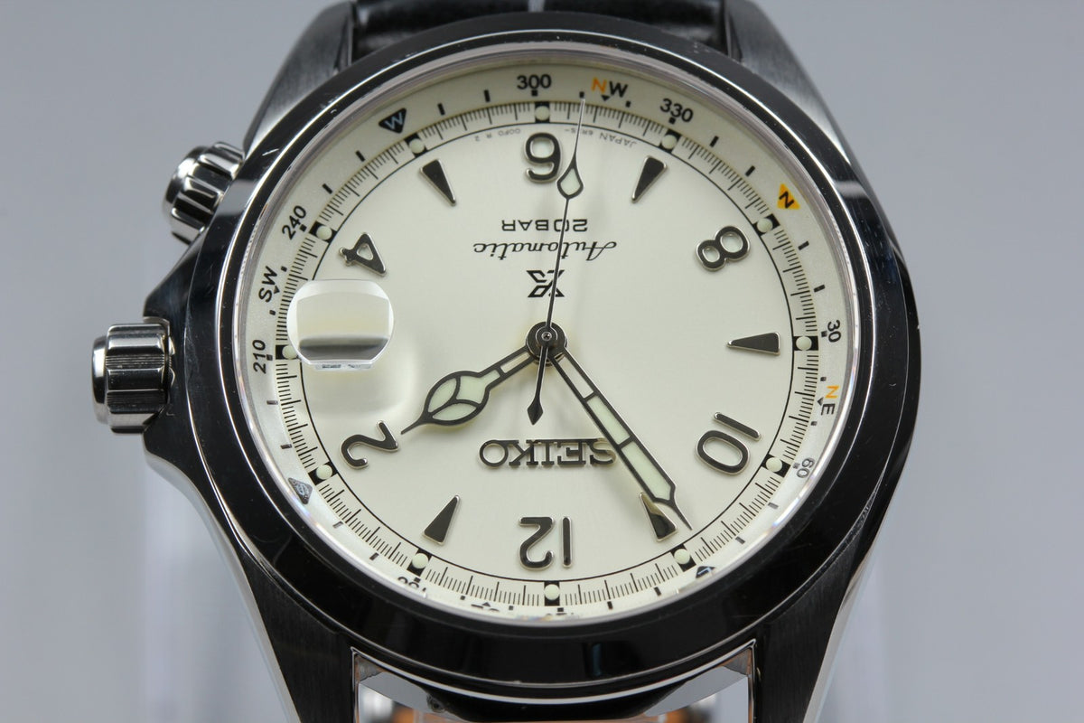 SEIKO Prospex Alpinist 6R35-00E0 SBDC089 Ivory Dial Automatic Men's Watch JAPAN