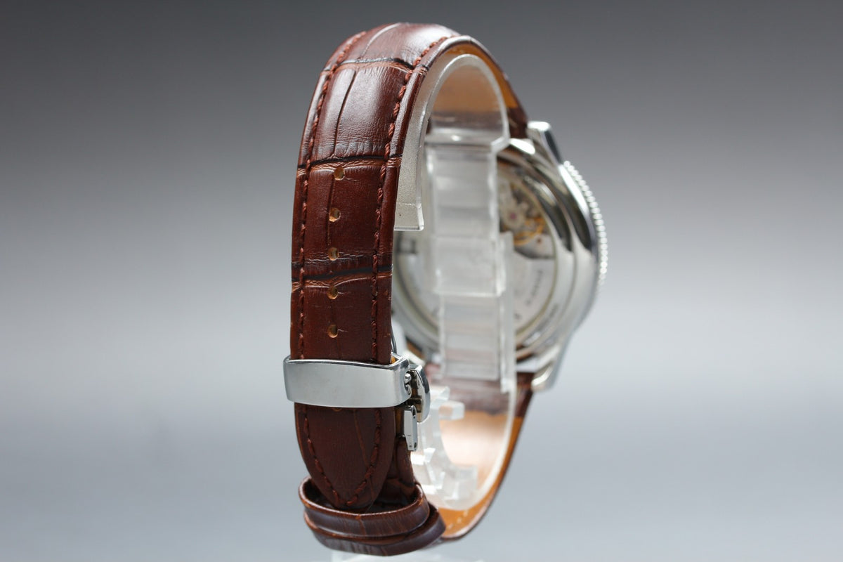 Longines Lindbergh Hour Angle Chronograph L2.618.5 41mm White Dial AT Mens Watch