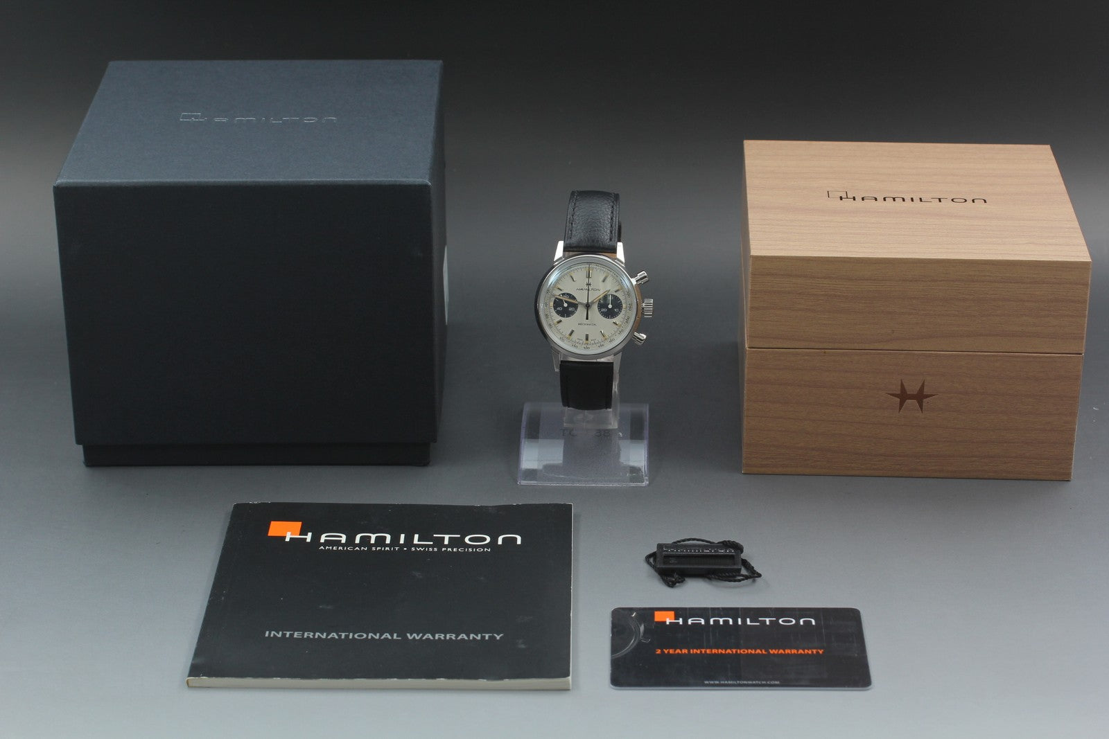 Hamilton American Classic Intramatic H384290 White Manual 40mm JAPAN Box