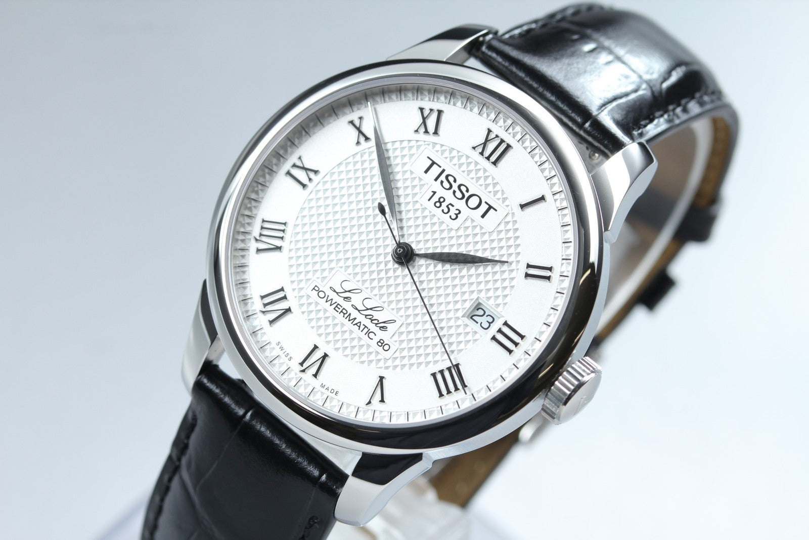 TISSOT Le Locle Powermatic 80 T006407B Automatic Date Men's Watch 39mm JAPAN Box
