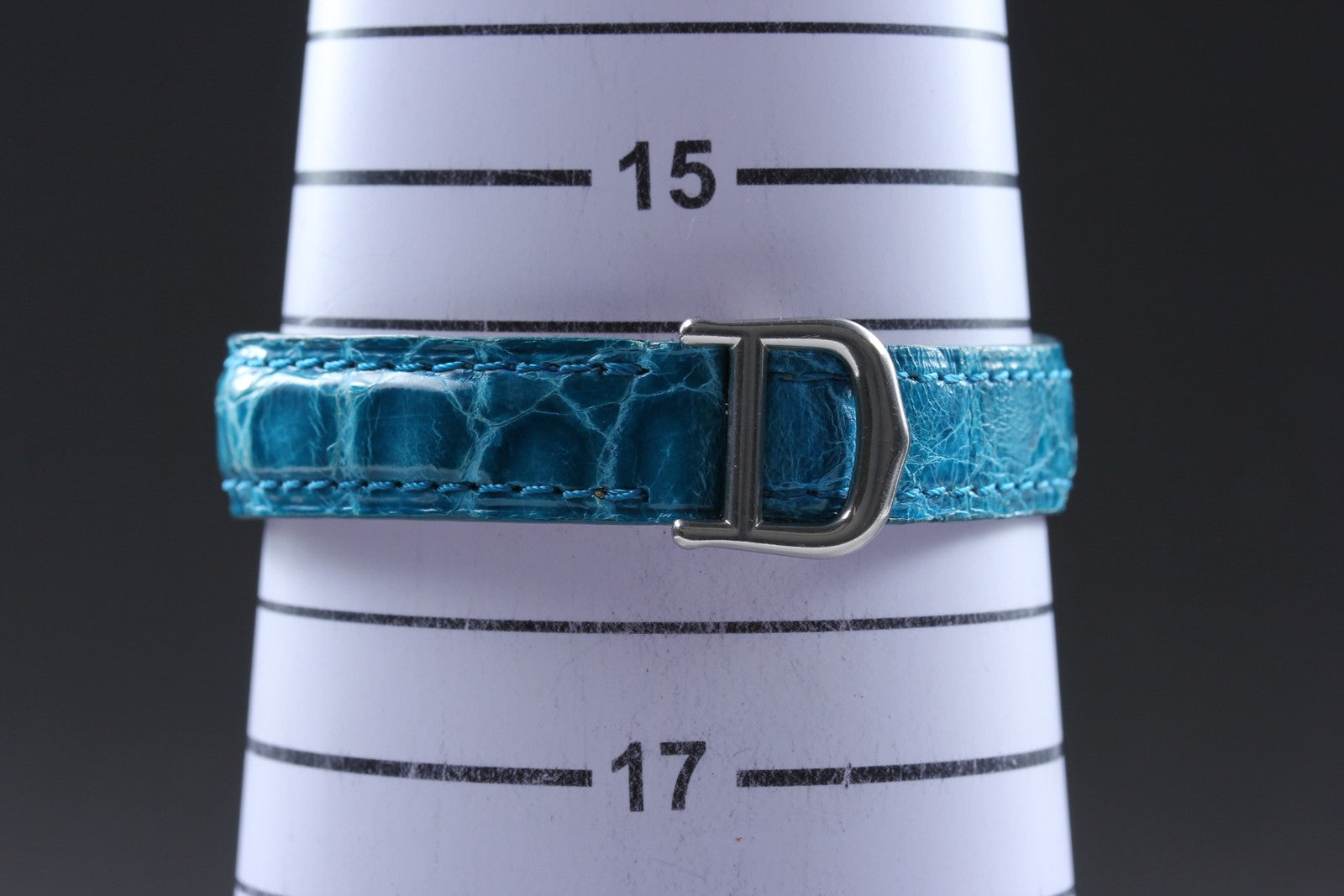 Exc+5 Box Cartier Must de Cartier 21 1340 Blue Silver 27mm Women's Quartz Watch