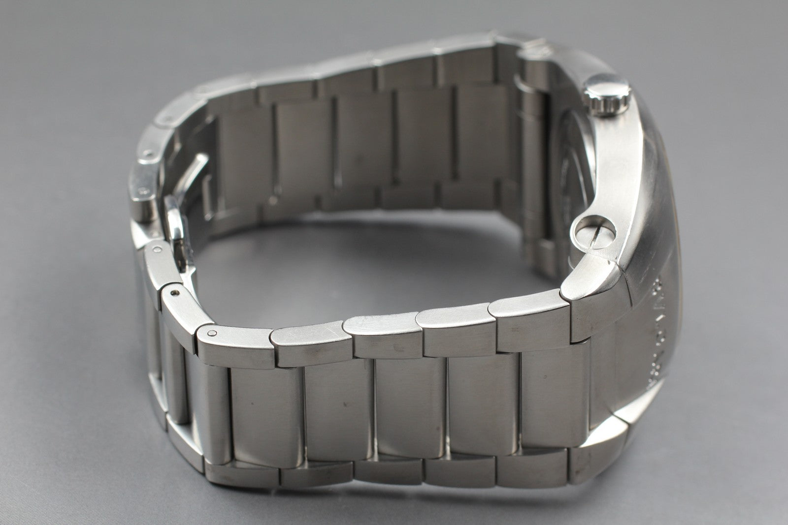 Exc+5*Box BVLGARI Ergon EG40S Black Dial Automatic Men's Watch 40mm From JAPAN