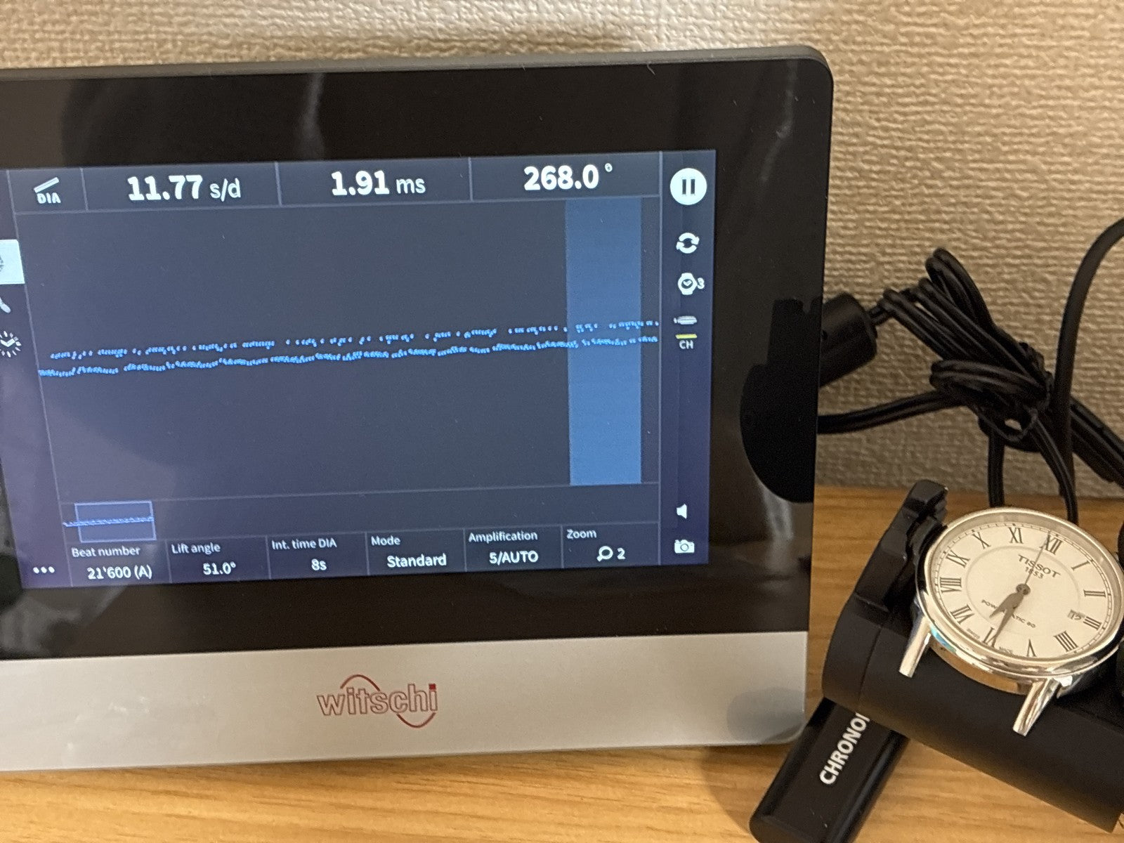 Tissot Powermatic 80 T085407A Automatic White Men's Watch 39mm JAPAN Exc+5*Box