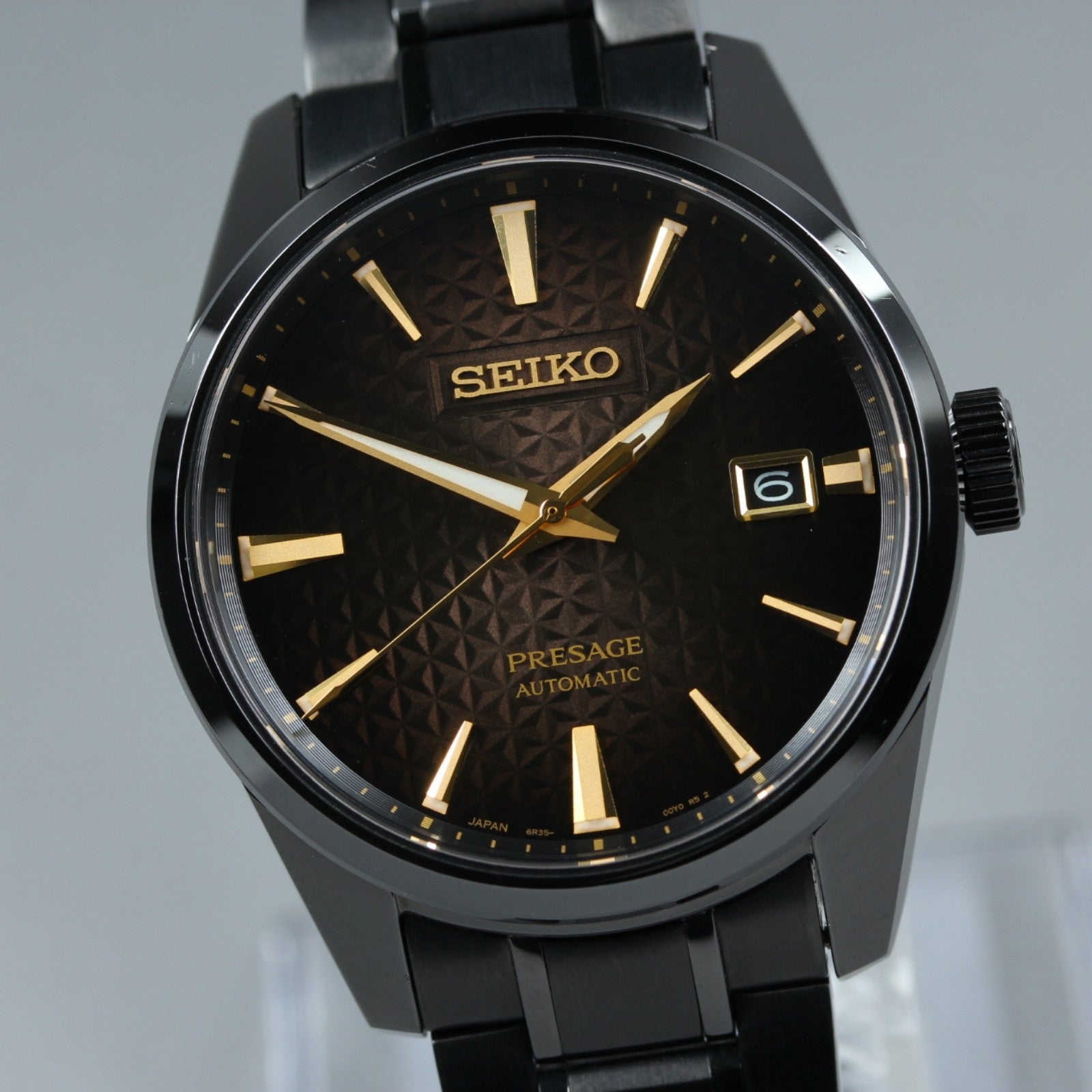 SEIKO Presage 6R35-01K0 SARX085 Automatic Black Men's Watch 39mm JAPAN Box