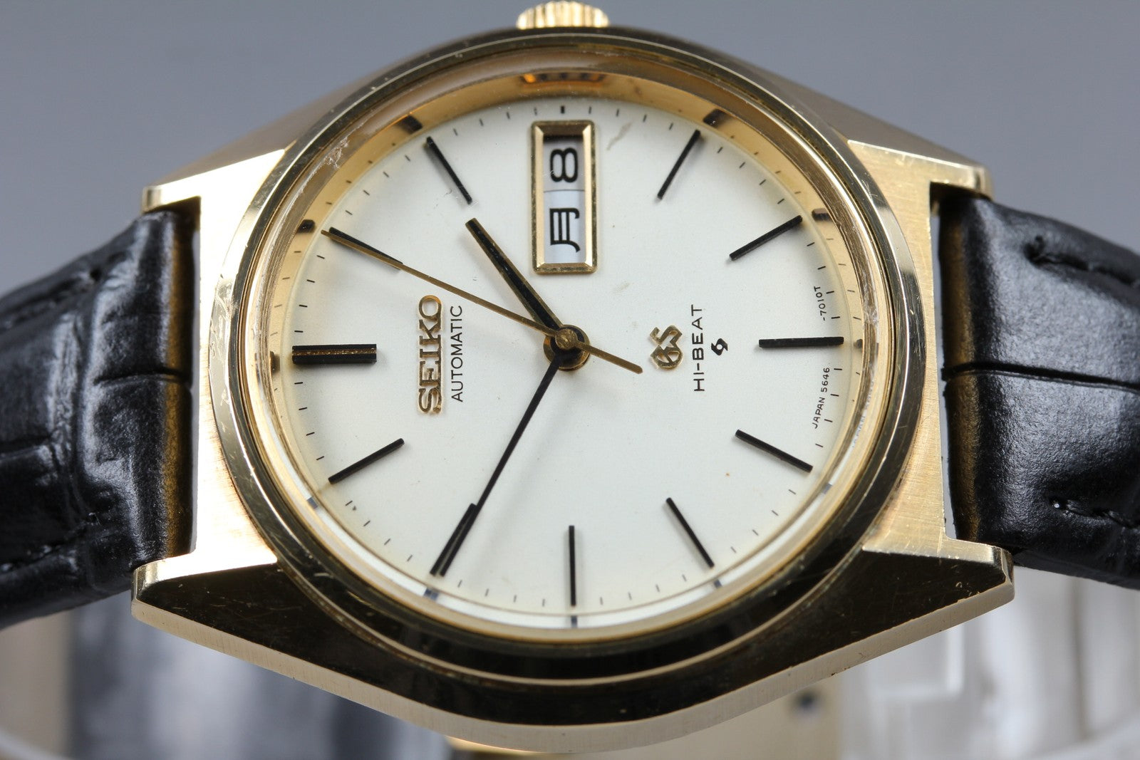 Vintage SEIKO Grand Seiko GS 5646−7010 Automat Men's Watch 36mm JAPAN
