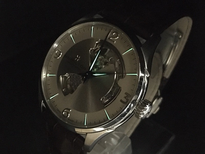 Hamilton Jazzmaster Open Heart H327050 H600425102 Automatic Men's Watch 41mm JP
