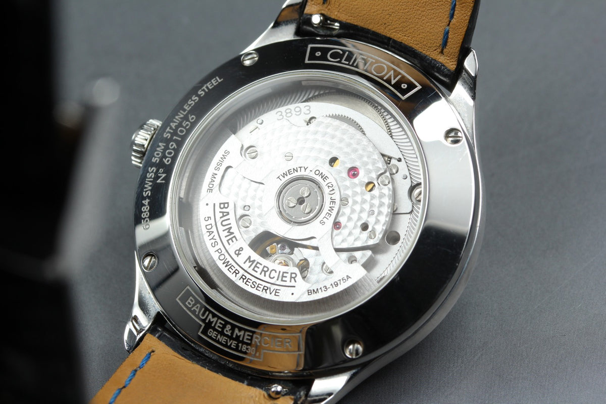 BAUME&MERCIER Clifton Baumatic COSC 65884 M0A10518 Automatic Men's Watch 39mm JP