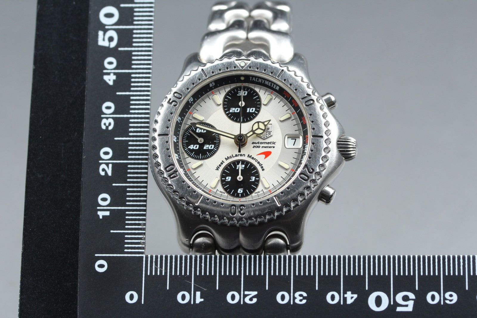 TAG Heuer SEL McLaren Mercedes CG2113 Automatic Chronograph Men's Watch 39mm JP