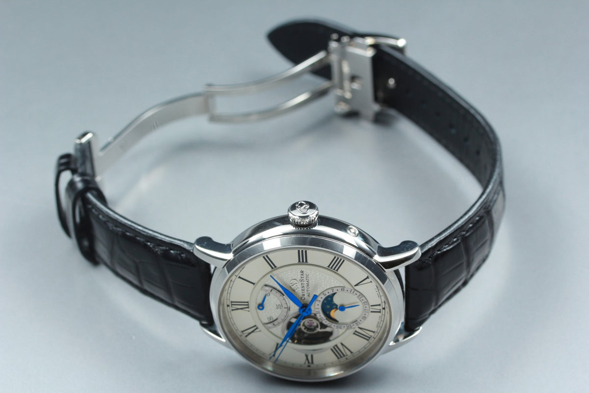 ORIENT Star Classic F7M6-UAB0 Automatic Silver Dial Date Men's Watch 41mm Box