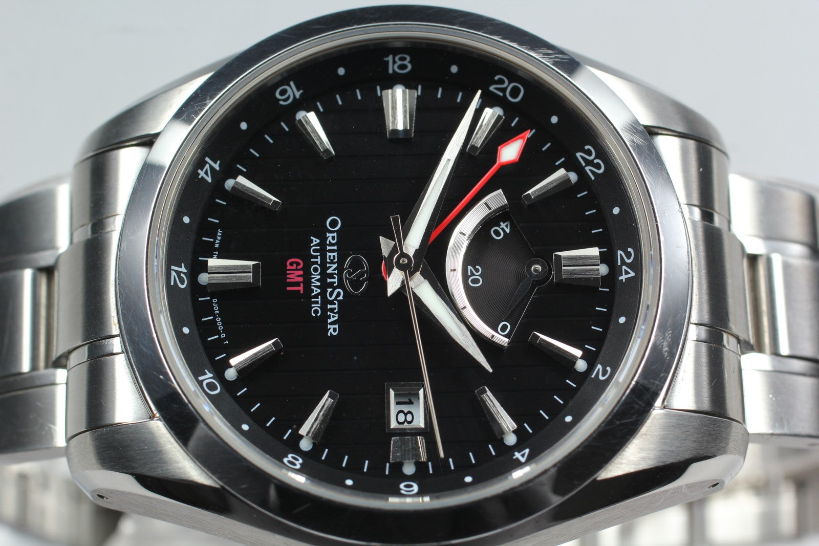 ORIENT Star GMT DJ06-C0-B Automatic Black Dial Men's Watch 42mm JAPAN Box