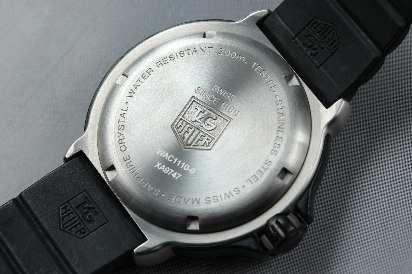 New Batt TAG HEUER Formula 1 WAC1110-0 Quartz Black Men's Watch 40mm JAPAN Box