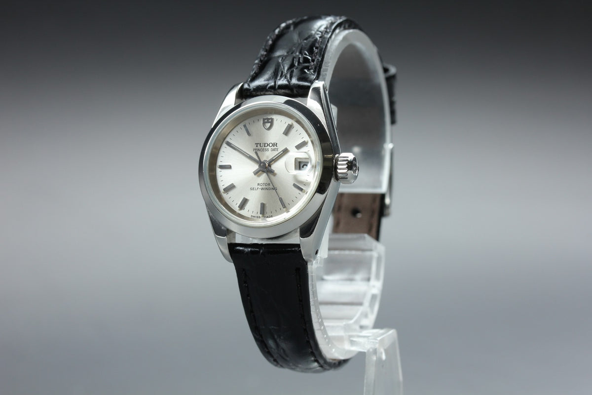 TUDOR Princess Date 92400N Cal.2671 Silver Dial Black 24mm AT Women's Watch