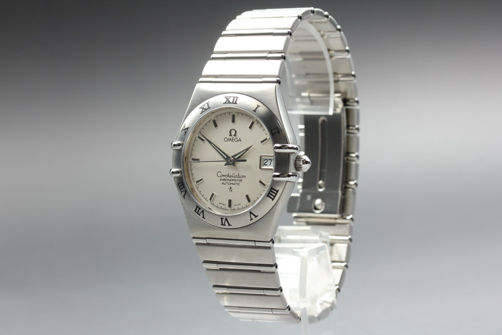 OMEGA Constellation 1502.30.00 Cal.1120 Silver Automat Men's Watch 35mm JP Box