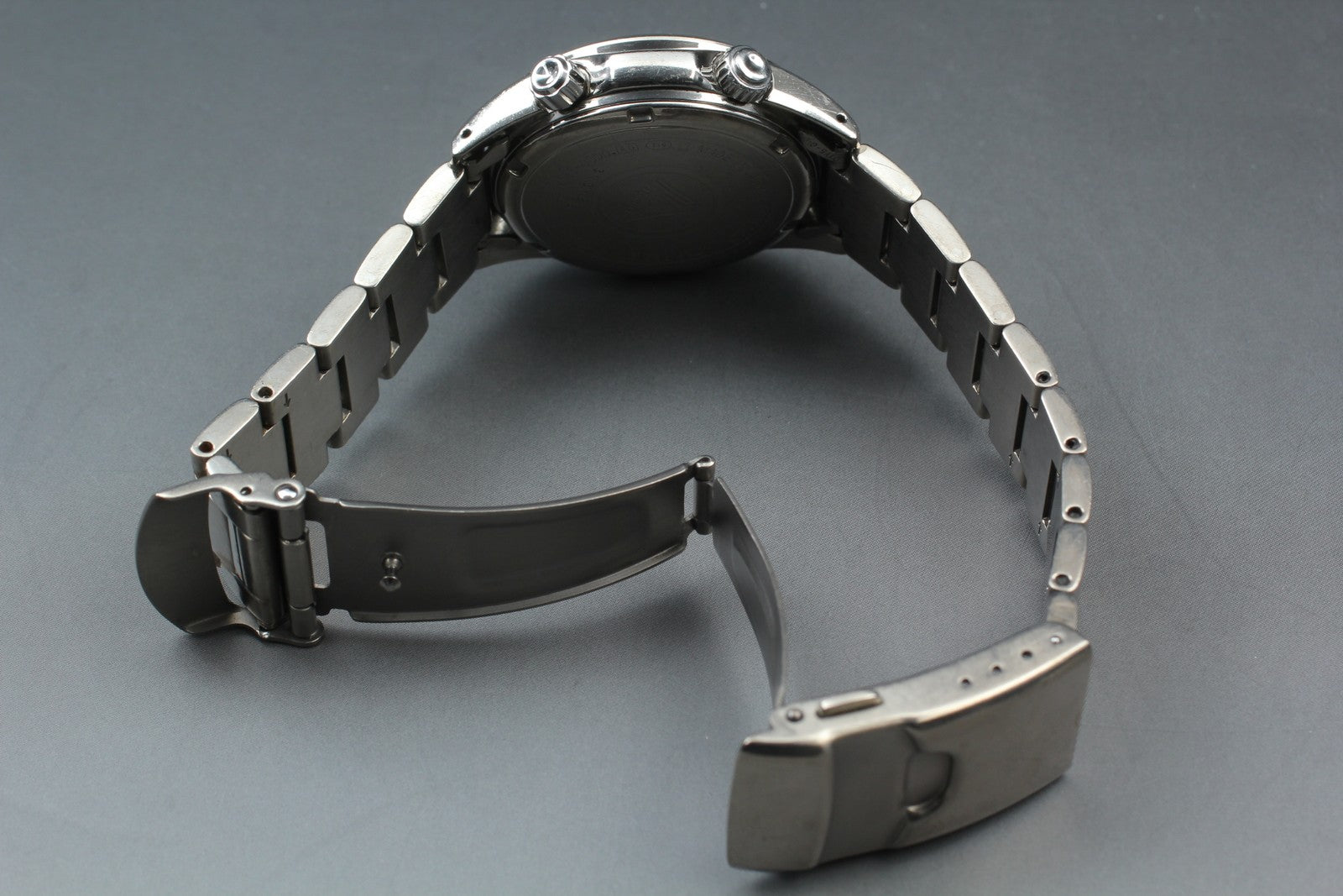 Overhauled SEIKO Alpinist 8F56-00D0 SBCJ021 Perpetual Titanium Men's Watch JAPAN