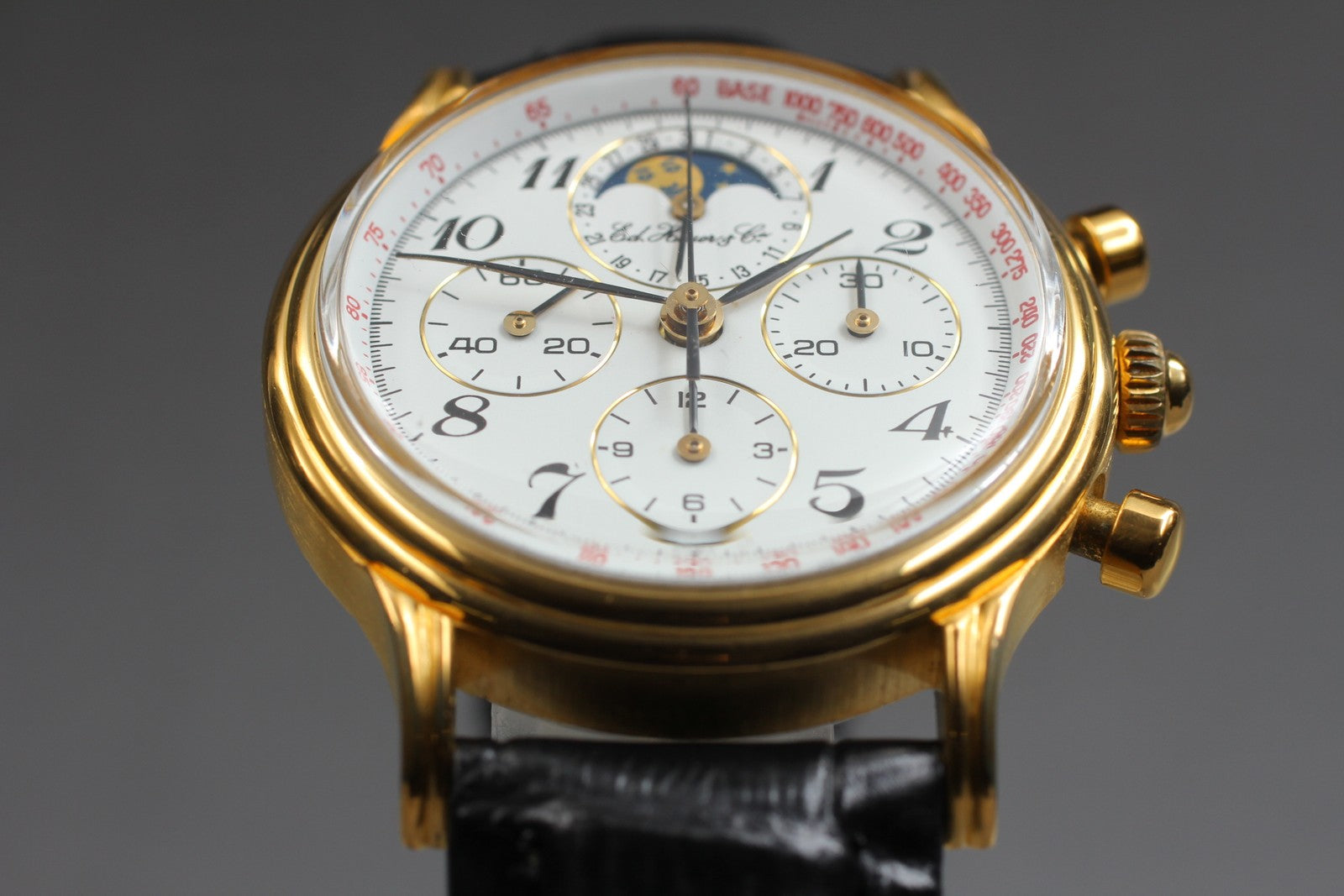 TAG Heuer Edward Heuer 125th Anniversary 188.205/1 Manual Men's Watch 34mm JAPAN