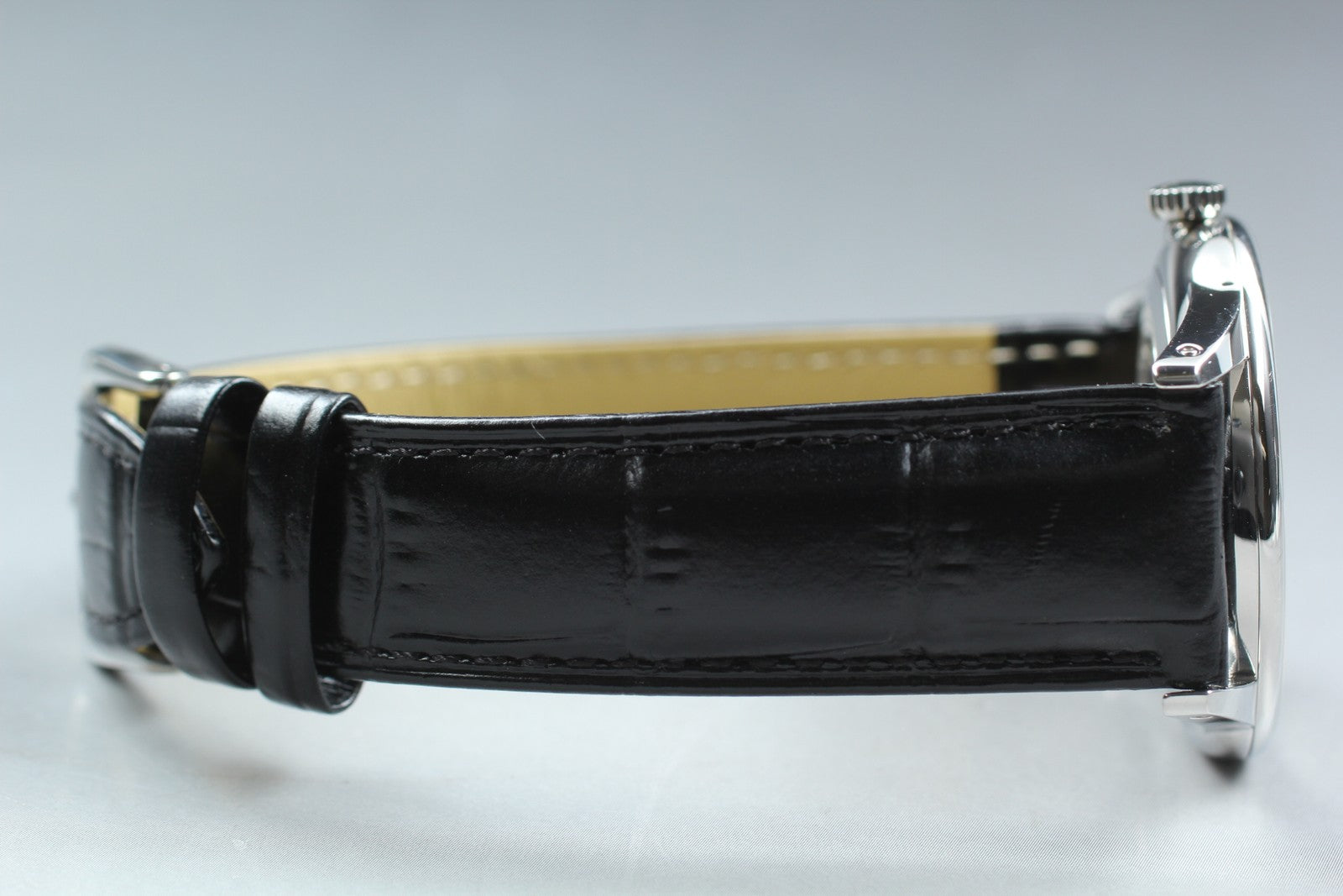 NOMOS Glashutte Orion 306 White Black Manual Winding Small Second Mens Watch Box