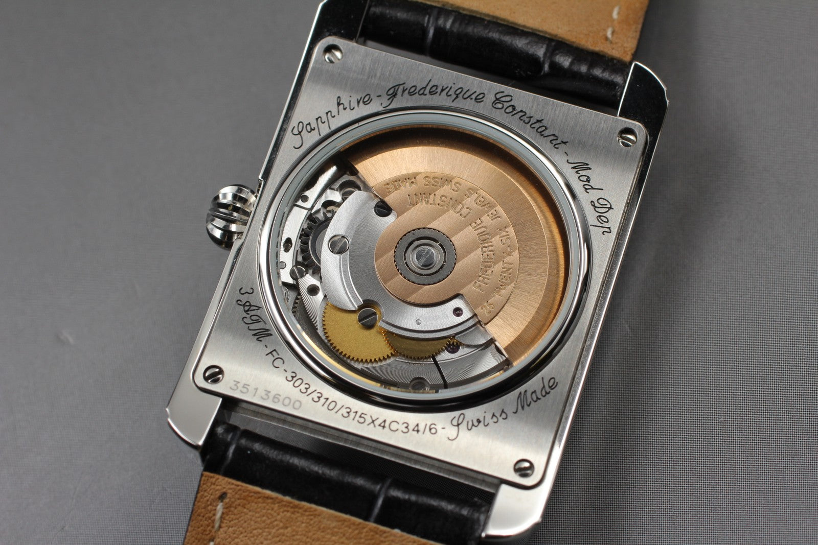 FREDERIQUE CONSTANT FC-303/310/315X4C34/6 Black Dial Automatic 30mm JAPAN Box
