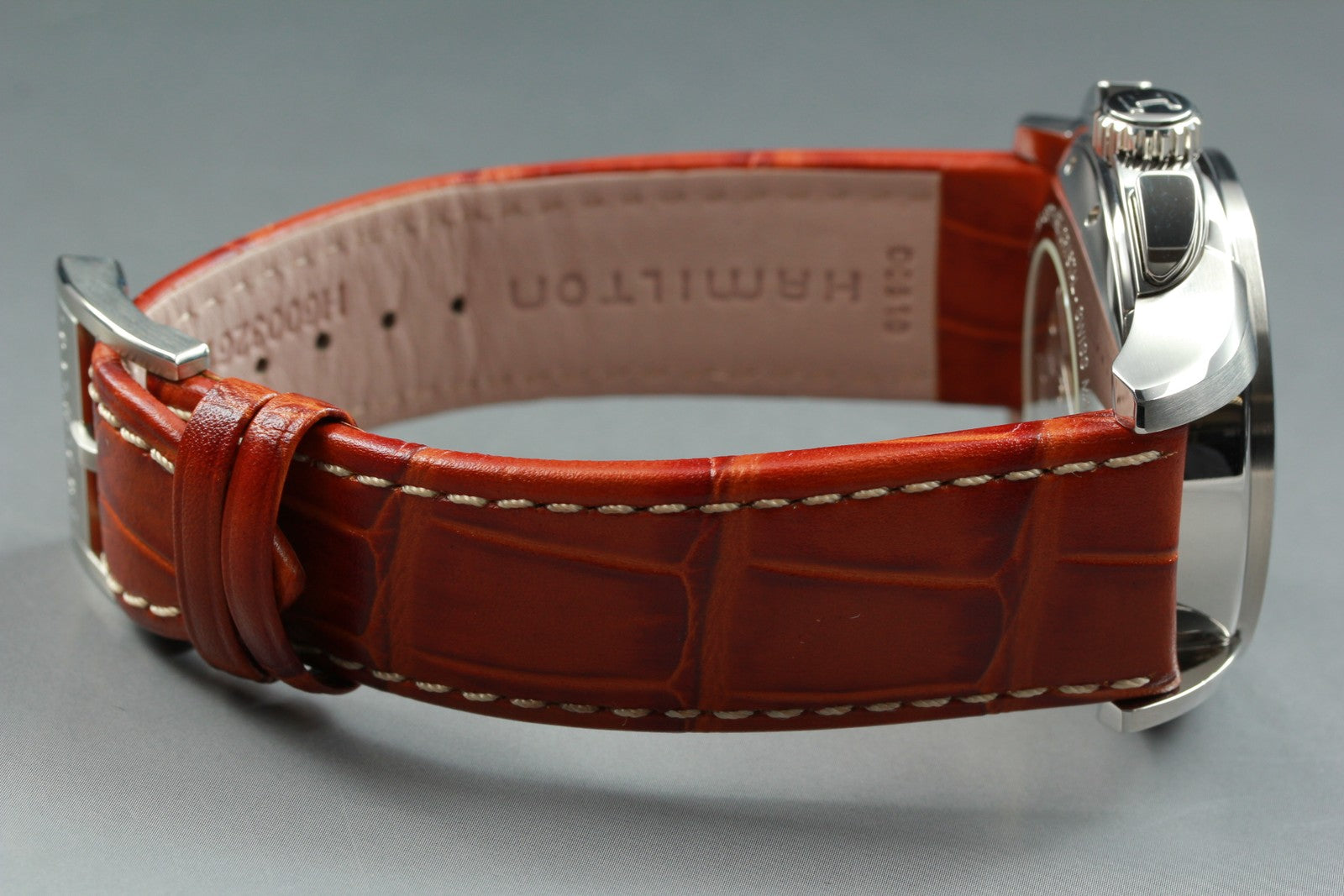 Near MINT Box Hamilton Jazzmaster Auto Chronograph H326160 Automatic Men’s Watch