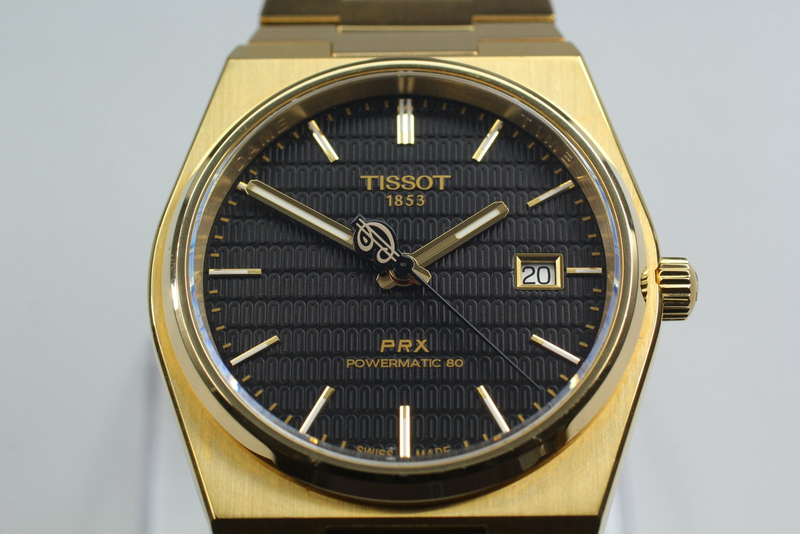 TISSOT Tissot PRX T137407T ADL Black Dial Automatic Men's Watch From JAPAN Exc+5