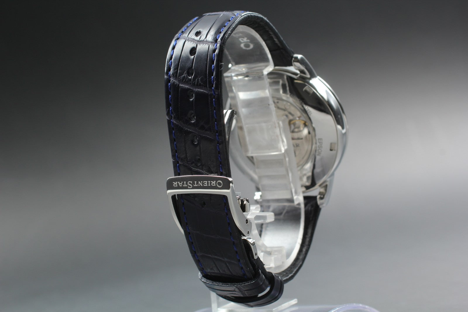 Exc+5 Box Orient Star Mechanical Moonphase F7X6-UAA0 Automatic Blue Men's Watch