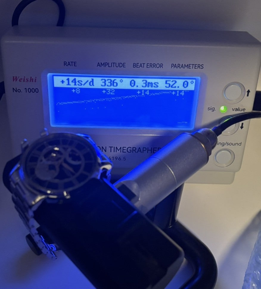 Exc+5 Box Orient Star Mechanical Moonphase F7X6-UAA0 Automatic Blue Men's Watch