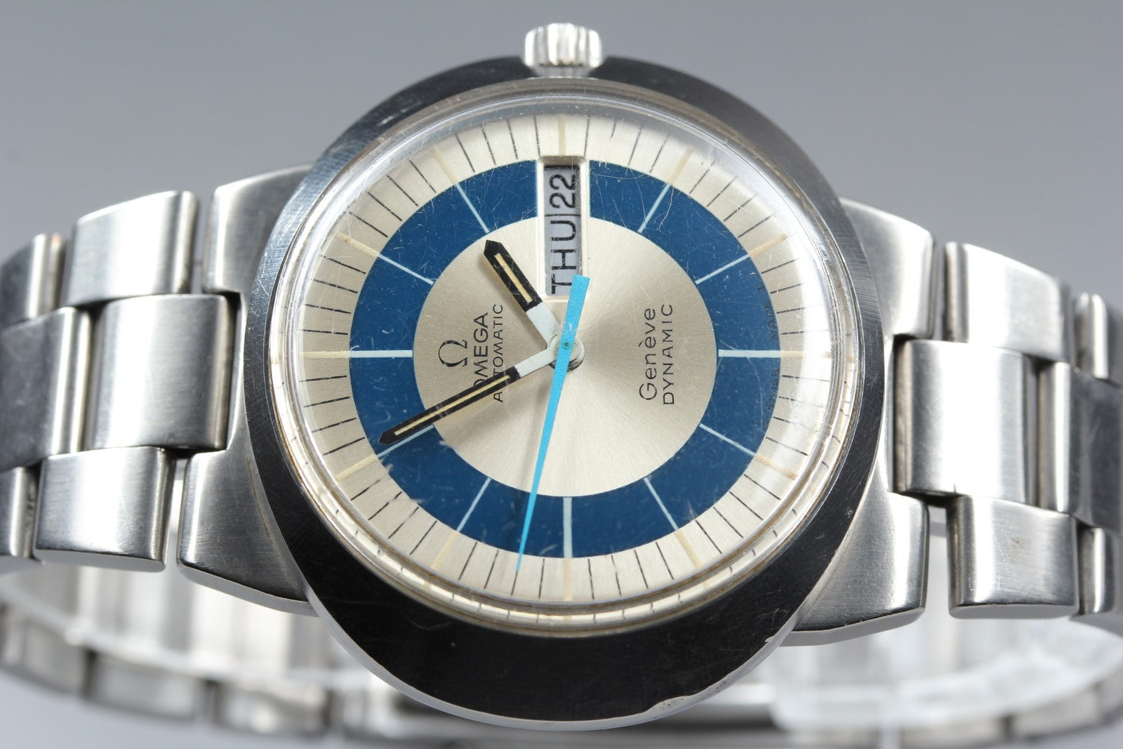 Vintage Omega Geneve DYNAMIC Tool 107 Day/Date 41mm Automatic Man's Watch