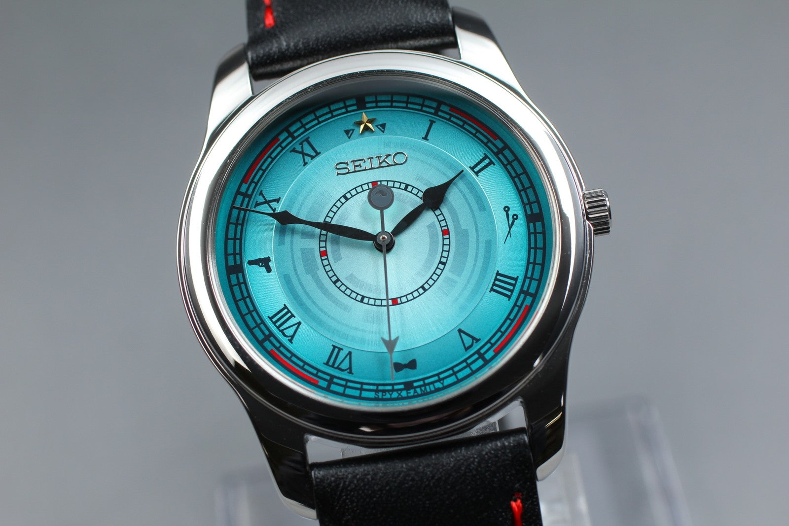 MINT*Box SEIKO SPY×FAMILY 7N01-HDX0 Blue Dial Men's Quartz Watch 35mm From JAPAN