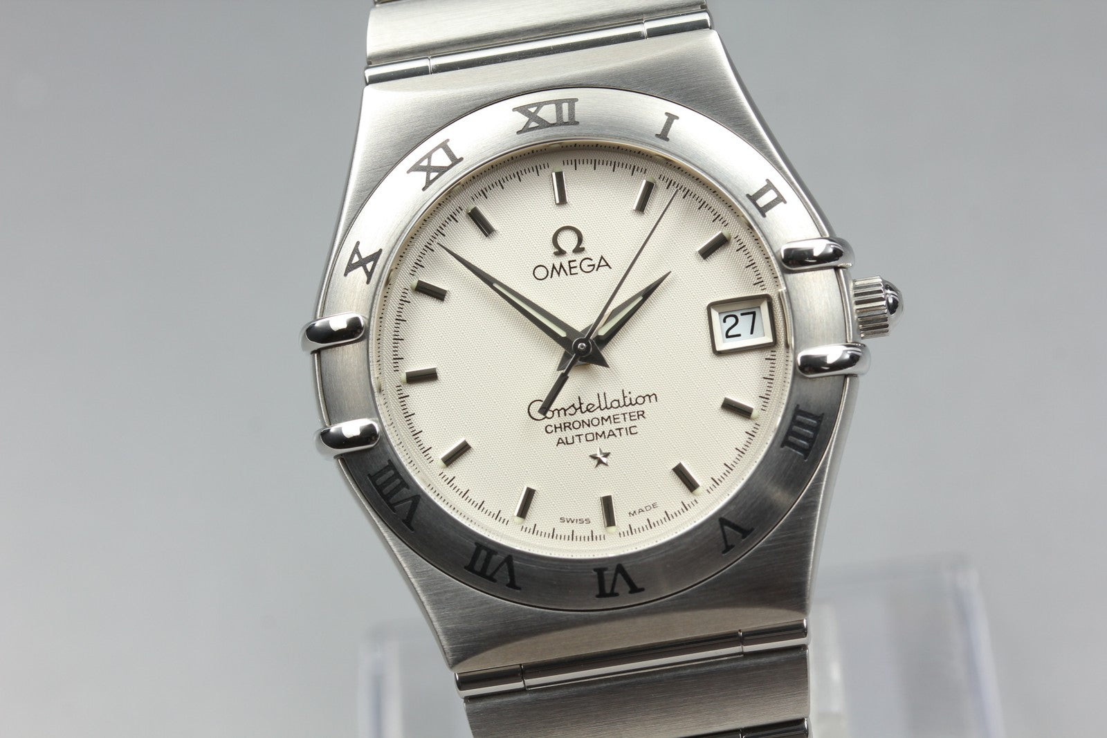OMEGA Constellation 1502.30.00 Cal.1120 Silver Automat Men's Watch 35mm JP Box